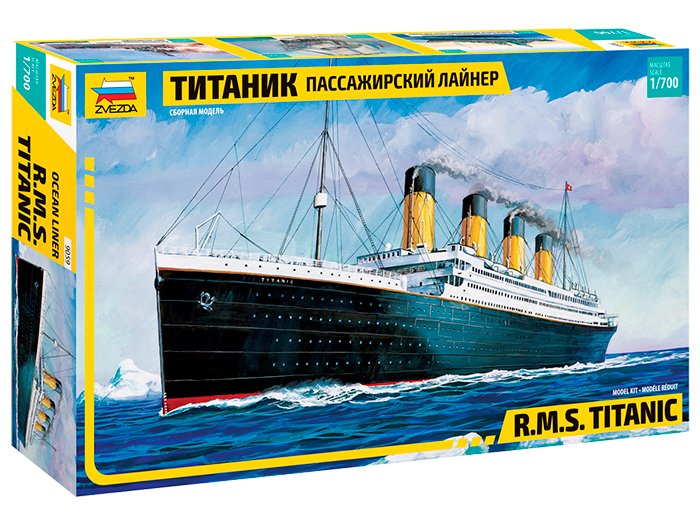 Сборная модель Звезда 9059 Пассажирский лайнер Титаник