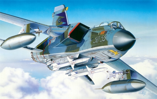Сборная модель Italeri 071 Самолет Tornado ECR, 1/72