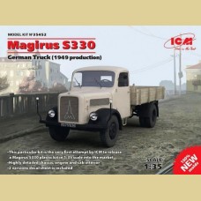 Сборная модель ICM 35452 Magirus S330, Германский грузовой автомобиль (производства 1949 г.), 1/35