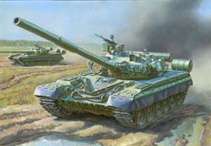 Сборная модель Звезда 3590 Основной боевой танк Т-80Б, 1/35