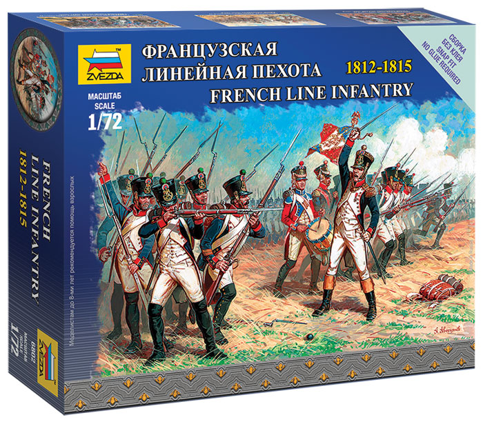 Французская линейная пехота 1812-1815