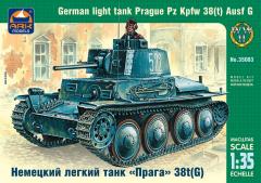 Сборная модель Ark-Models 35003 Немецкий легкий танк «Прага» 38t(G), 1/35