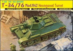 Сборная модель Dragon 6424 Советский танк T-34/76 Модификация, 1/35