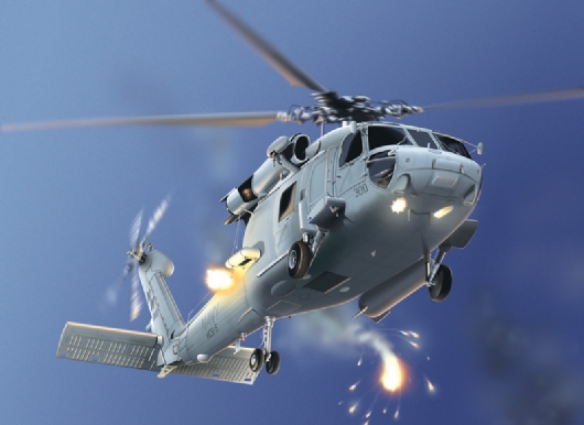 Сборная модель Italeri 1210 Вертолет HH-60 H SEAHAWK combat rescue helicopter, 1/72
