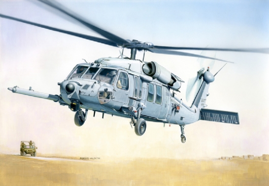 Сборная модель Italeri 2666 Американский вертолет MH-60K Blackhawk SOA, 1/48
