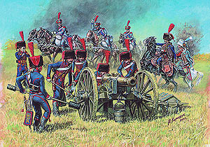 Французская гвардейская конная артиллерия 1805 - 1815 гг.