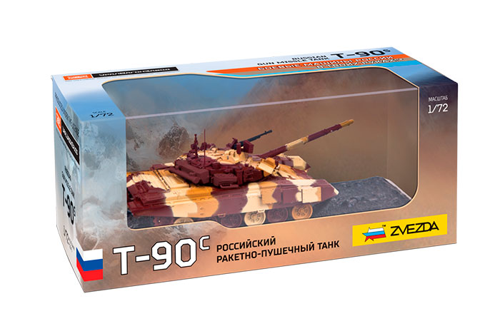 Сборная модель Российский ракетно-пушечный танк Т-90С